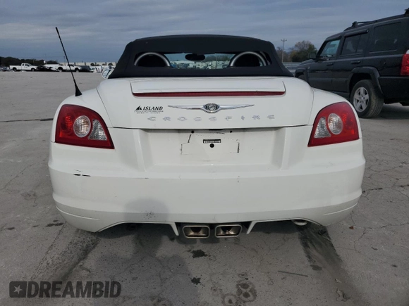 2006 Chrysler Crossfire Limited z VIN 1C3AN65L96X062075, wystawiony jako Copart lot #80575414 z przebiegiem 89 010 mil mil oraz Tytuł czysty. Historia ofert i sprzedaży dostępna na DreamBid. Obrazek 6.