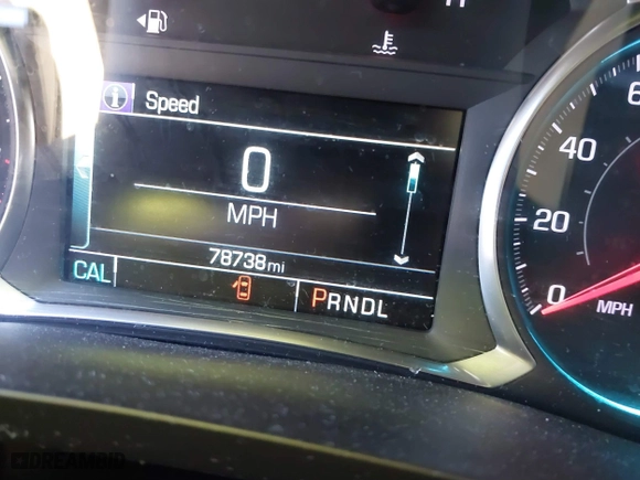 2019 Chevrolet Traverse LT Cloth with VIN 1GNEVGKW3KJ100518, listed as a IAAI auction lot 41812246 with 78,738 mi miles. Bid and sale history available at carsss.com. Image 7.