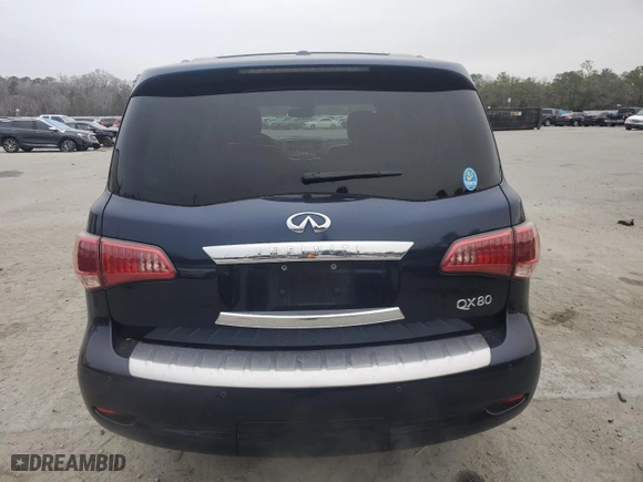 2017 Infiniti QX80 with VIN JN8AZ2NF3H9644669, listed as a Copart auction lot 44648645 with 144,021 mi miles and Clean Title. Bid and sale history available at carsss.com. Image 6.