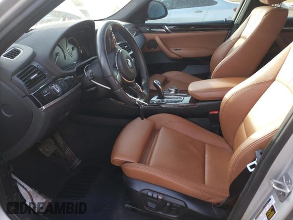 2017 BMW X4 M40i with VIN 5UXXW7C56H0M91391, listed as a Copart auction lot 75548263 with 63,911 mi miles. Bid and sale history available at carsss.com. Image 7.