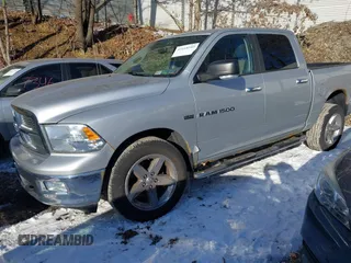 2012 Ram 1500 Outdoorsman with VIN 1C6RD7LT9CS229707, listed as a IAAI auction lot 41618543 with 137,161 mi miles. Bid and sale history available at carsss.com. Image 2.