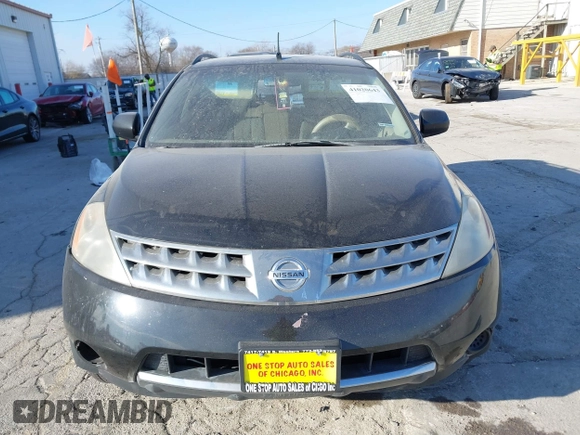 2007 Nissan Murano S with VIN JN8AZ08W07W607739, listed as a IAAI auction lot 41020643 with 216,908 mi miles and . Bid and sale history available at DreamBid. Image 12.