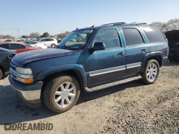 2005 Chevrolet Tahoe LT z VIN 1GNEC13T75R167992, wystawiony jako Copart lot #50202265 z przebiegiem 243 156 mil mil oraz Czysty tytuł • Clean title. Historia ofert i sprzedaży dostępna na DreamBid. Obrazek 1.