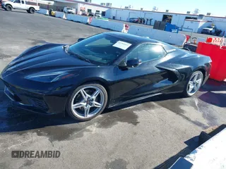2021 Chevrolet Corvette 1LT with VIN 1G1YA3D42M5115781, listed as a IAAI auction lot 41293312 with 29,005 mi miles. Bid and sale history available at carsss.com. Image 2.
