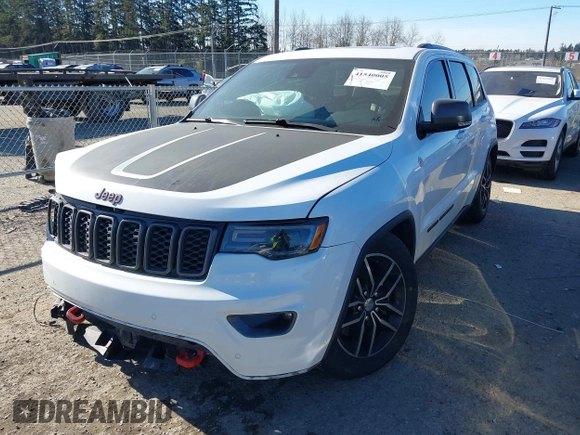 2018 Jeep Grand Cherokee Trailhawk with VIN 1C4RJFLT0JC286297, listed as a IAAI auction lot 41540005 with 56,840 mi miles. Bid and sale history available at carsss.com. Image 18.