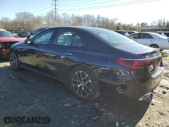 2025 Mercedes-Benz E 350 with VIN W1KLF4HB2SA108180, listed as a Copart auction lot 45541445 with Not Provided miles and Salvage Title. Bid and sale history available at DreamBid. Image 2.