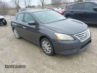 2014 Nissan Sentra SV with VIN 3N1AB7AP5EL666741, listed as a IAAI auction lot 41941685 with 151,508 mi miles and . Bid and sale history available at DreamBid. Image 1.