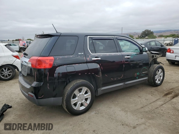 2013 GMC Terrain SLE with VIN 2GKALMEK6D6188232, listed as a Copart auction lot 65965645 with 153,201 mi miles and Salvage title. Bid and sale history available at DreamBid. Image 3.