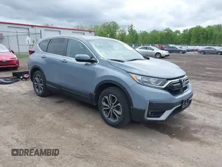 2021 Honda CR-V EX with VIN 2HKRW2H55MH628744, listed as a IAAI auction lot 42257771 with 34,369 mi miles and . Bid and sale history available at DreamBid. Image 1.