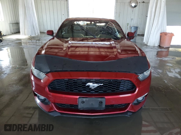 2015 Ford Mustang EcoBoost with VIN 1FA6P8TH2F5305233, listed as a Copart auction lot 54738725 with Not Provided miles and Salvage Title. Bid and sale history available at carsss.com. Image 5.