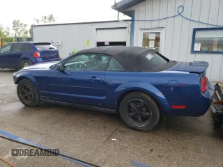 2007 Ford Mustang Deluxe with VIN 1ZVFT84N175273366, listed as a Copart auction lot 56422655 with 167,930 mi miles and Salvage title. Bid and sale history available at DreamBid. Image 2.