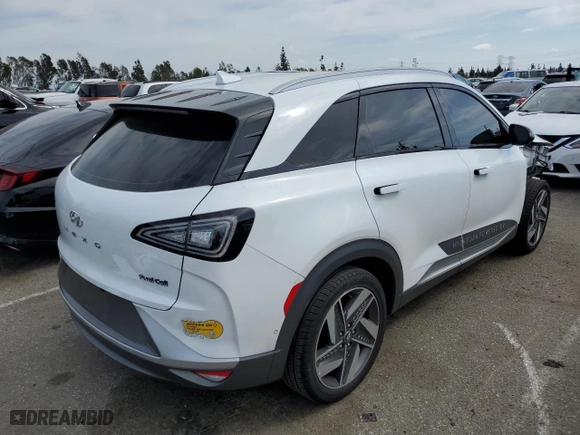 2022 Hyundai NEXO Limited with VIN KM8J84A6XNU022008, listed as a Copart auction lot 45873784 with NaN miles. Bid and sale history available at carsss.com. Image 3.