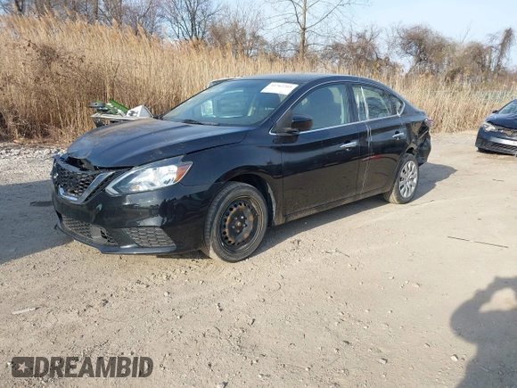 2019 Nissan Sentra SV with VIN 3N1AB7AP5KY349220, listed as a IAAI auction lot 41762205 with 69,424 mi miles. Bid and sale history available at carsss.com. Image 2.
