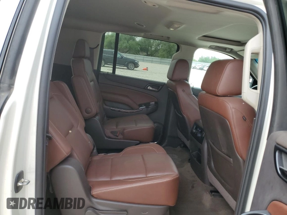 2015 Chevrolet Suburban LTZ with VIN 1GNSCKKC2FR177759, listed as a Copart auction lot 50919105 with 87,793 mi miles and Salvage Title. Bid and sale history available at DreamBid. Image 11.