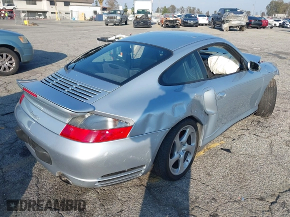 2002 Porsche 911 Carrera S with VIN WP0AB29982S687165, listed as a IAAI auction lot 41462140 with 18,292 mi miles. Bid and sale history available at carsss.com. Image 4.