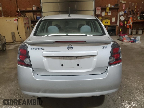2011 Nissan Sentra SL with VIN 3N1AB6AP4BL630092, listed as a Copart auction lot 60457425 with 136,296 mi miles and Salvage title. Bid and sale history available at DreamBid. Image 6.