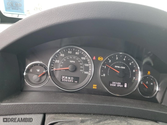 2009 Jeep Grand Cherokee Laredo with VIN 1J8GS48K49C535701, listed as a Copart auction lot 44306675 with 306,585 mi miles and Salvage Title. Bid and sale history available at carsss.com. Image 9.