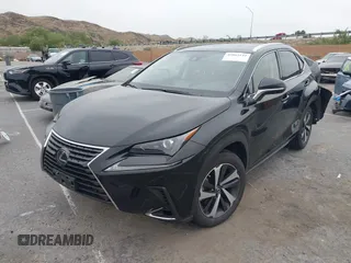 2021 Lexus NX with VIN JTJGARBZ6M2185609, listed as a IAAI auction lot 42065141 with 42,985 mi miles. Bid and sale history available at carsss.com. Image 17.