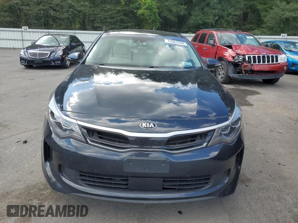 2017 Kia Optima Hybrid EX with VIN KNAGU4LE9H5010569, listed as a Copart auction lot 73963344 with 65,834 mi miles and Salvage Title. Bid and sale history available at carsss.com. Image 5.