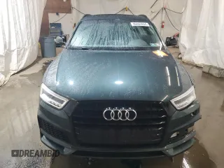 2018 Audi Q3 Premium Plus with VIN WA1JCCFS9JR031065, listed as a Copart auction lot 86069934 with 56,441 mi miles and Salvage Title. Bid and sale history available at carsss.com. Image 5.