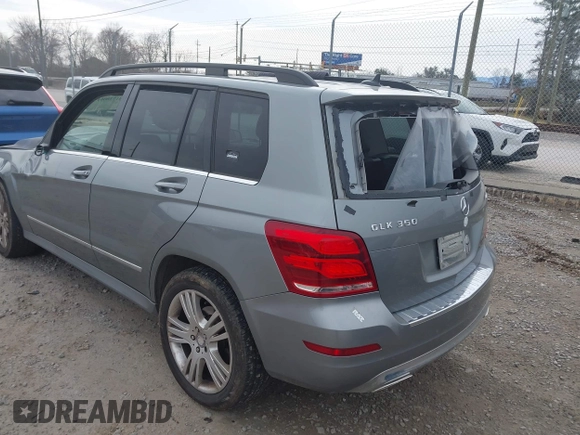 2015 Mercedes-Benz GLK with VIN WDCGG8JB3FG371995, listed as a IAAI auction lot 41738061 with 108,857 mi miles. Bid and sale history available at carsss.com. Image 3.