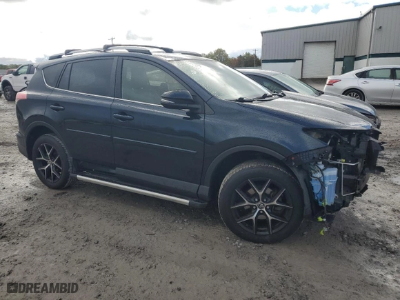 2018 Toyota RAV4 SE with VIN JTMJFREV5JD256043, listed as a Copart auction lot 75988284 with 101,468 mi miles and Salvage Title. Bid and sale history available at carsss.com. Image 4.