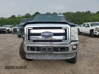 2011 Ford F-250 XL with VIN 1FT7W2BT2BEA73019, listed as a Copart auction lot 53987465 with 268,537 mi miles and Salvage title. Bid and sale history available at DreamBid. Image 5.