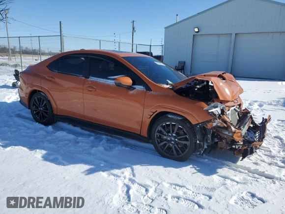 2022 Subaru WRX Limited with VIN JF1VBAL61N9017890, listed as a Copart auction lot 45229045 with 19,608 mi miles and Salvage Title. Bid and sale history available at carsss.com. Image 4.
