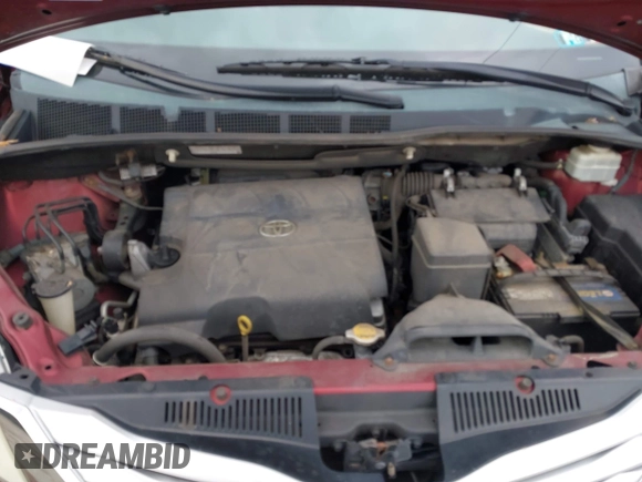 2013 Toyota Sienna XLE with VIN 5TDDK3DC1DS052600, listed as a IAAI auction lot 42055747 with 187,615 mi miles and . Bid and sale history available at DreamBid. Image 10.