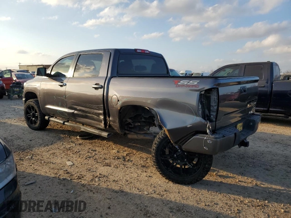 2018 Toyota Tundra 2WD SR5 with VIN 5TFEM5F19JX128043, listed as a Copart auction lot 44219785 with 82,832 mi miles and Salvage Title. Bid and sale history available at carsss.com. Image 2.