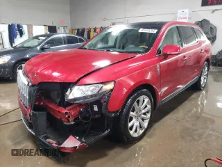 2012 Lincoln MKT EcoBoost with VIN 2LMHJ5AT9CBL54172, listed as a Copart auction lot 85450294 with 55,548 mi miles and Salvage Title. Bid and sale history available at DreamBid. Image 1.