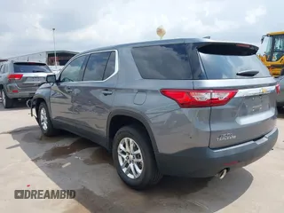 2020 Chevrolet Traverse LS with VIN 1GNERFKW2LJ214154, listed as a IAAI auction lot 42121852 with 60,194 mi miles. Bid and sale history available at carsss.com. Image 3.