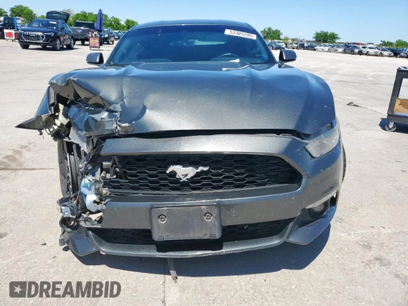 2016 Ford Mustang EcoBoost z VIN 1FA6P8TH1G5307413, wystawiony jako Copart lot #53305285 z przebiegiem Nie podano mil oraz Szkoda całkowita • Salvage title. Historia ofert i sprzedaży dostępna na DreamBid. Obrazek 5.
