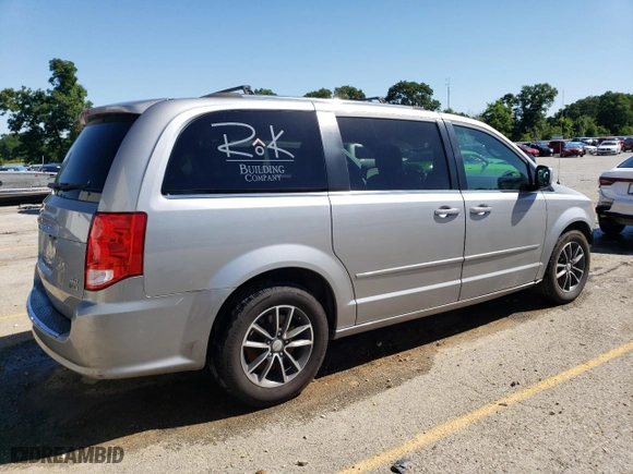 2017 Dodge Grand Caravan SXT with VIN 2C4RDGCG8HR750034, listed as a Copart auction lot 57418904 with 162,329 mi miles and Salvage Title. Bid and sale history available at carsss.com. Image 3.