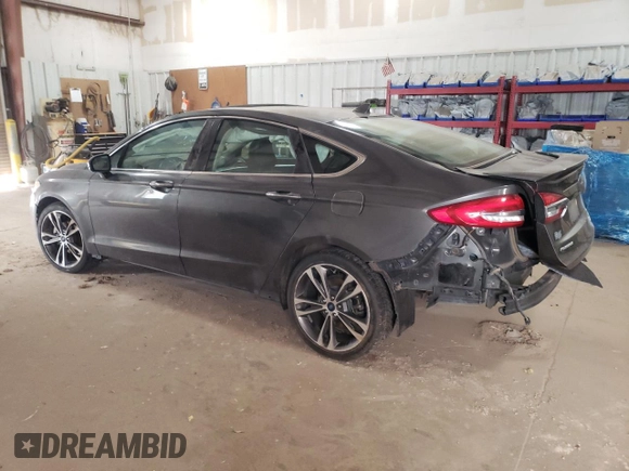 2019 Ford Fusion Titanium with VIN 3FA6P0D96KR221769, listed as a Copart auction lot 49126755 with 111,732 mi miles and Clean Title. Bid and sale history available at carsss.com. Image 2.