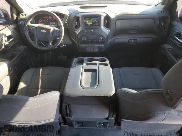 2019 Chevrolet Silverado 1500 Custom with VIN 1GCUYBEF2KZ181703, listed as a Copart auction lot 83764894 with 114,948 mi miles and Salvage Title. Bid and sale history available at DreamBid. Image 8.