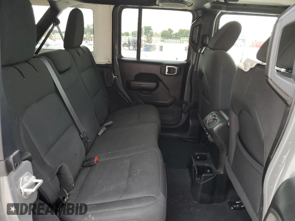 2021 Jeep Wrangler Unlimited Sport S with VIN 1C4HJXDG8MW576406, listed as a Copart auction lot 56369535 with 58,355 mi miles and Salvage title. Bid and sale history available at DreamBid. Image 11.