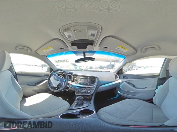 2015 Kia Optima LX with VIN KNAGM4A71F5546854, listed as a Copart auction lot 53023045 with 86,255 mi miles and Salvage Title. Bid and sale history available at carsss.com. Image 13.