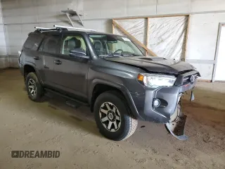 2022 Toyota 4Runner TRD Off Road Premium with VIN JTERU5JR0N6033215, listed as a Copart auction lot 50533345 with 46,472 mi miles and Salvage Title. Bid and sale history available at DreamBid. Image 4.
