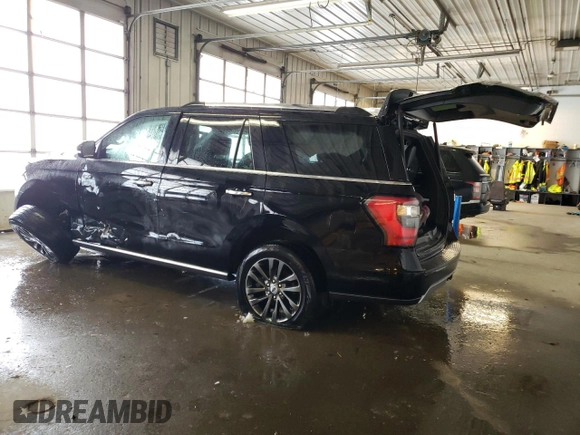 2019 Ford Expedition Limited with VIN 1FMJU2ATXKEA51052, listed as a Copart auction lot 54472145 with 108,999 mi miles and Non repairable. Bid and sale history available at DreamBid. Image 2.