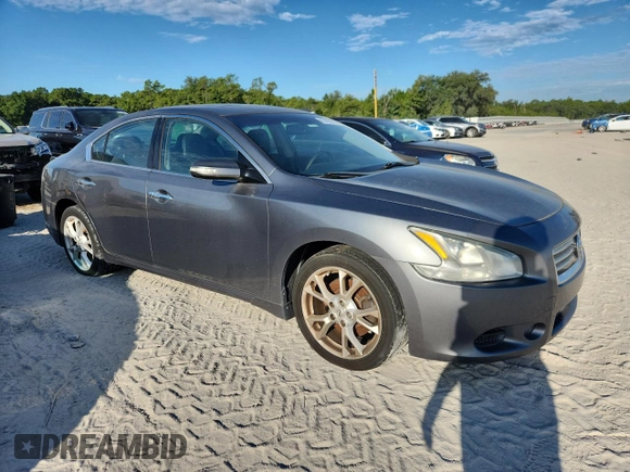 2014 Nissan Maxima S with VIN 1N4AA5AP5EC474970, listed as a Copart auction lot 65428595 with Not provided miles and Clean title. Bid and sale history available at DreamBid. Image 4.