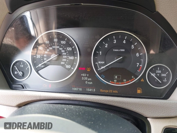 2013 BMW 3 Series 335i xDrive с VIN WBA3B9C53DJ465713, выставлен на аукционе IAAI как лот 42485856 с пробегом 106 716 миль миль и . История ставок и продаж доступна на DreamBid. Изображение 7.