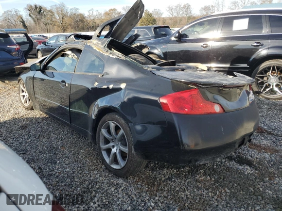 2004 Infiniti G35 Coupe w/Leather with VIN JNKCV54EX4M823212, listed as a Copart auction lot 85150984 with 0 mi miles and Salvage Title. Bid and sale history available at carsss.com. Image 2.
