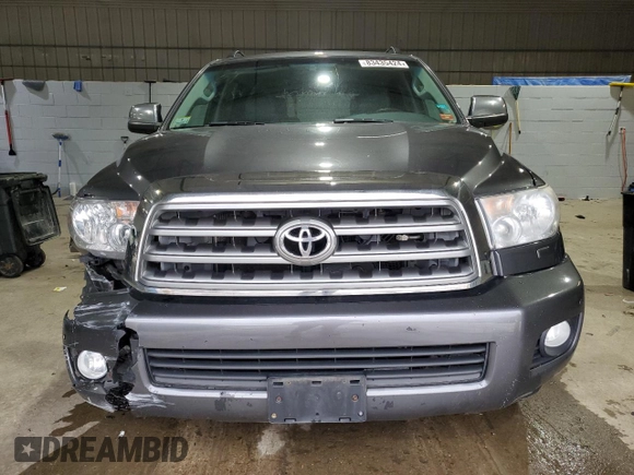 2012 Toyota Sequoia Platinum with VIN 5TDDY5G10CS061713, listed as a Copart auction lot 83435424 with 246,330 mi miles and Salvage Title. Bid and sale history available at carsss.com. Image 5.