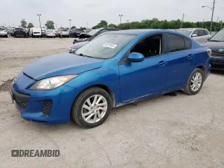 2012 Mazda 3 i Touring with VIN JM1BL1V79C1675730, listed as a Copart auction lot 60291045 with 116,319 mi miles and Salvage title. Bid and sale history available at DreamBid. Image 1.