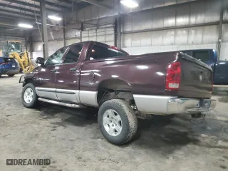 2005 Dodge Ram 1500 SLT with VIN 1D7HU18D35S124592, listed as a Copart auction lot 47404925 with 161,052 mi miles and Salvage Title. Bid and sale history available at carsss.com. Image 2.
