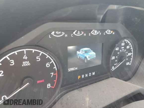 2022 Ford F-150 XL with VIN 1FTMF1CB2NKE78001, listed as a Copart auction lot 49133775 with 52,998 mi miles and Clean Title. Bid and sale history available at carsss.com. Image 9.