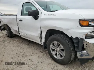 2021 Chevrolet Silverado 1500 Work Truck with VIN 3GCNWAEFXMG209030, listed as a Copart auction lot 50943855 with 60,987 mi miles and Salvage Title. Bid and sale history available at carsss.com. Image 4.