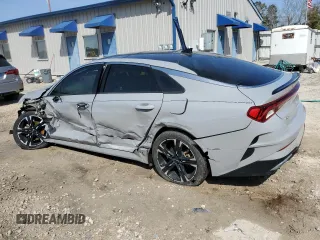 2022 Kia K5 GT-Line z VIN 5XXG64J22NG118478, wystawiony jako Copart lot #50174435 z przebiegiem 87 658 mil mil oraz Szkody całkowita. Historia ofert i sprzedaży dostępna na DreamBid. Obrazek 2.