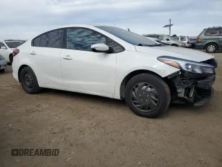 2017 Kia Forte LX with VIN 3KPFK4A70HE131732, listed as a Copart auction lot 46348735 with 155,165 mi miles and Salvage Title. Bid and sale history available at carsss.com. Image 4.